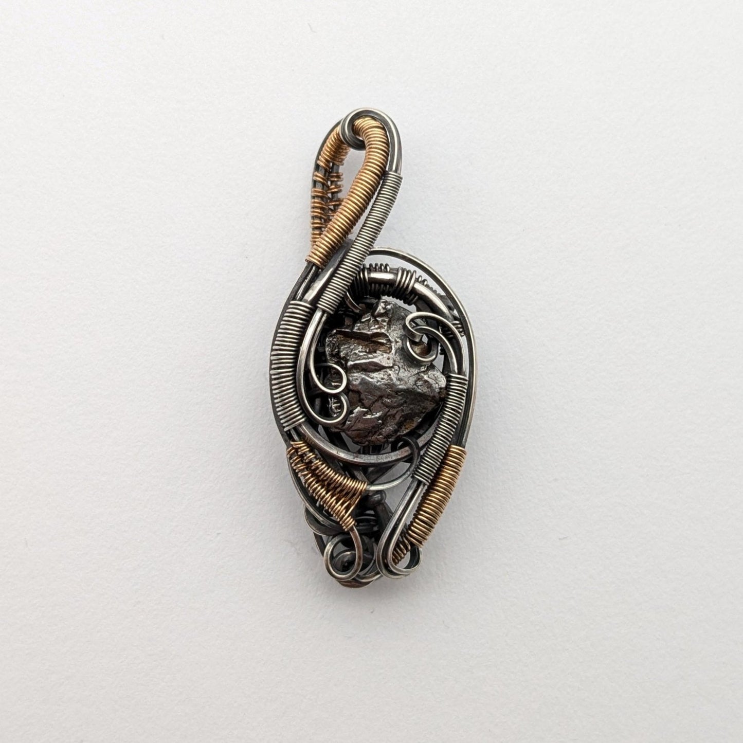 Meteorite 'Drip' Pendant