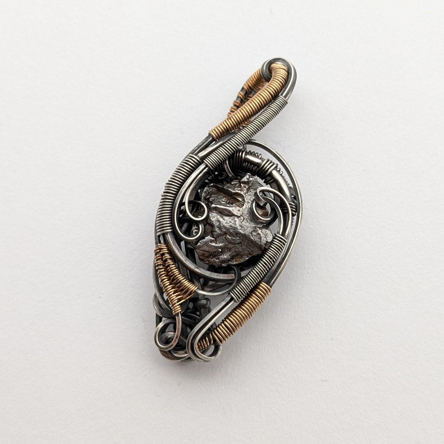 Meteorite 'Drip' Pendant