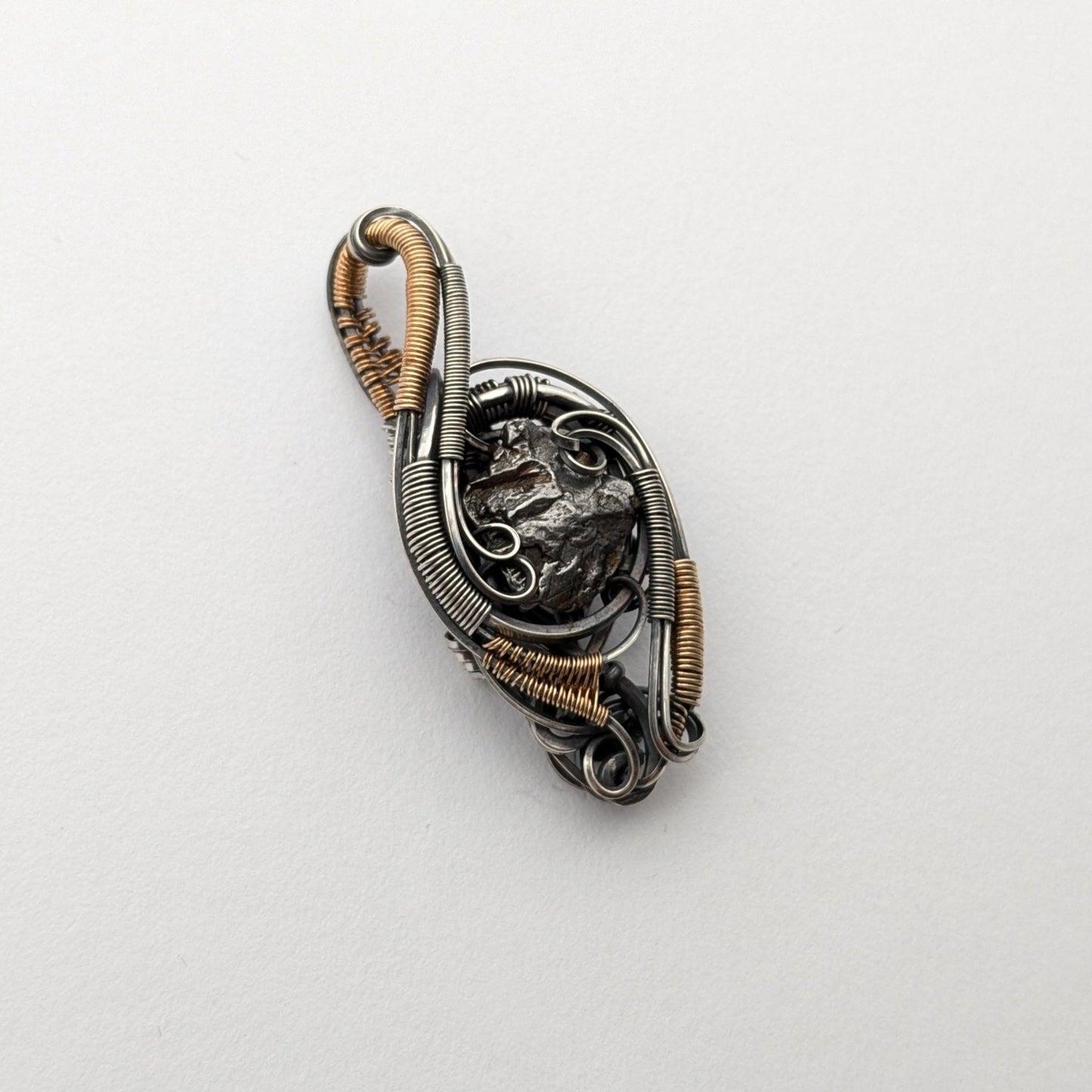 Meteorite 'Drip' Pendant