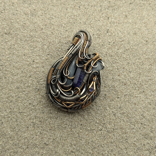 Tanzanite 'Domed' Pendant