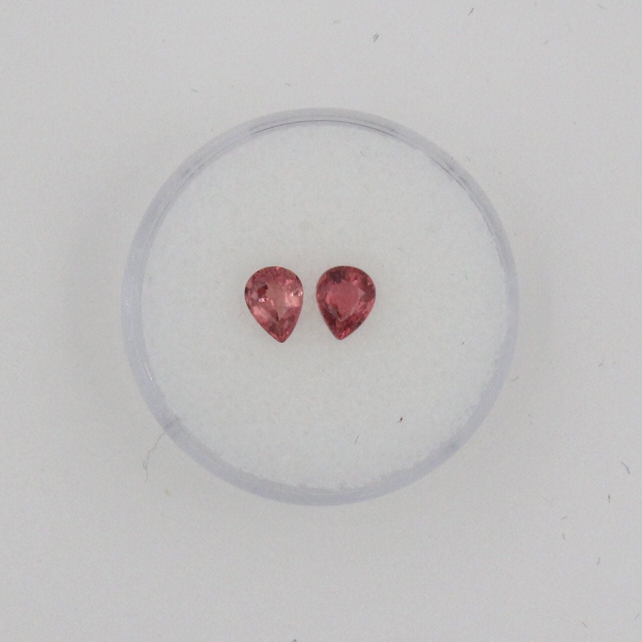Pink Tourmaline | Pear Shape Pair | .91 ct | Jewelry Supply | Rubellite | Tourmaline